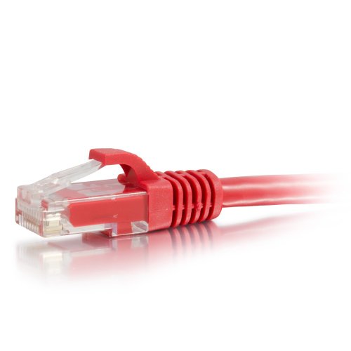 3998 2 Ft. Cat6 Red Snagless Patch Cable