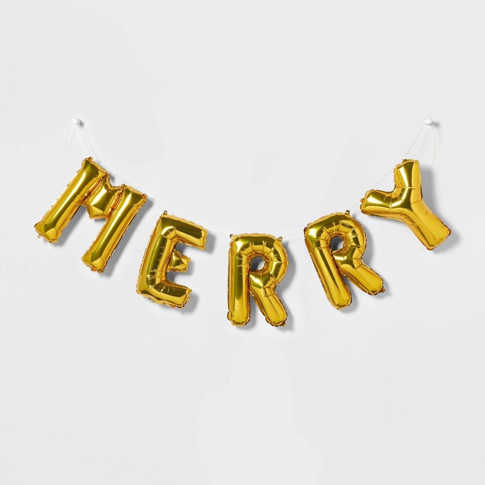 Merry Balloon Garland Kit-Christmas