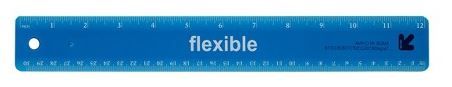 UP&UP Flexible rulers-ruler : 12"
