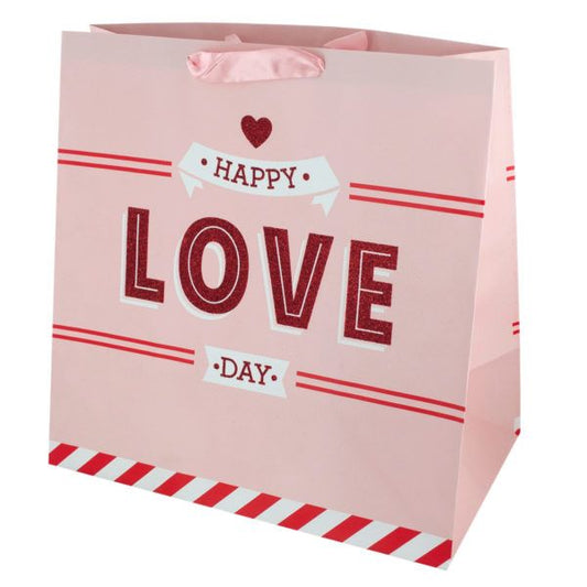 Bolsa de regalo grande Happy Love Day'