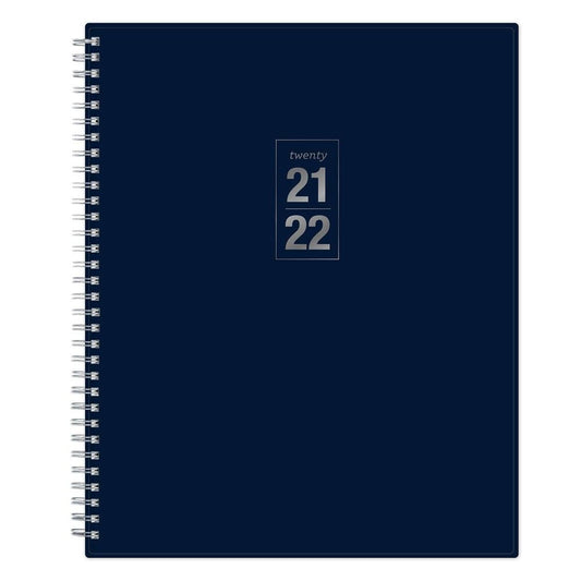 Planificador académico 2021-22 de 8,5" -Cielo azul: 8,5"x11"