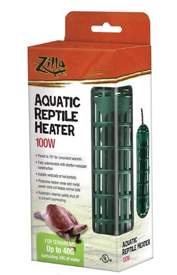 Calentador de reptiles acuáticos Zilla 10
