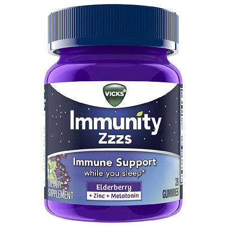 Suplemento inmunológico Vicks Immunity Zzzs-28