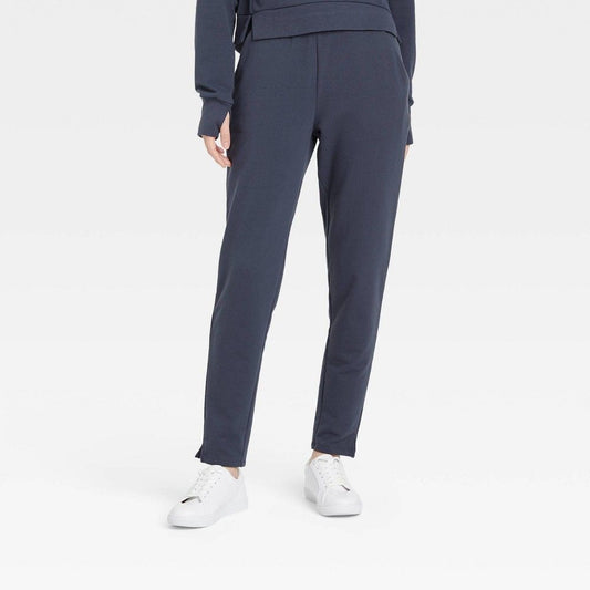 Women's SMALL High-Rise French Terry Butter Wah Tapered Pant - All in Motion™