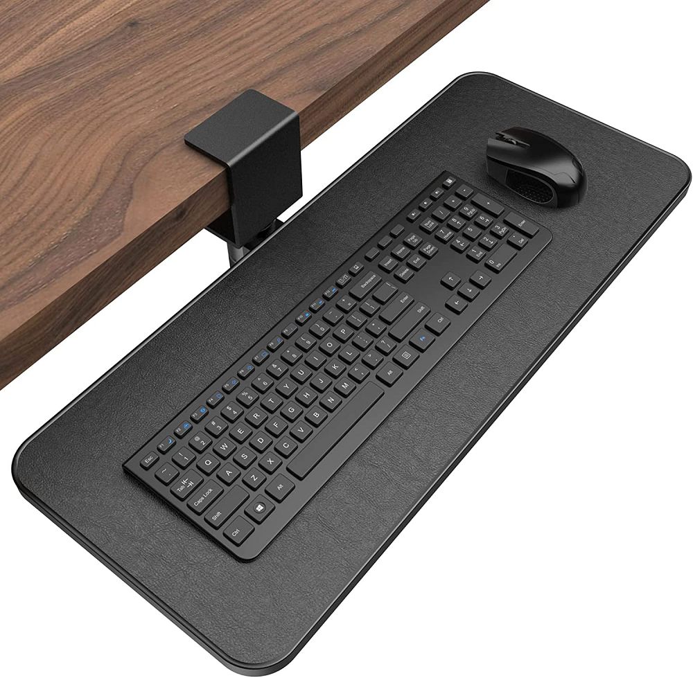 Rotating Keyboard Tray Under De