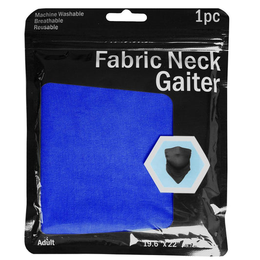 Solid Neck Gaiter-Adult 19x22