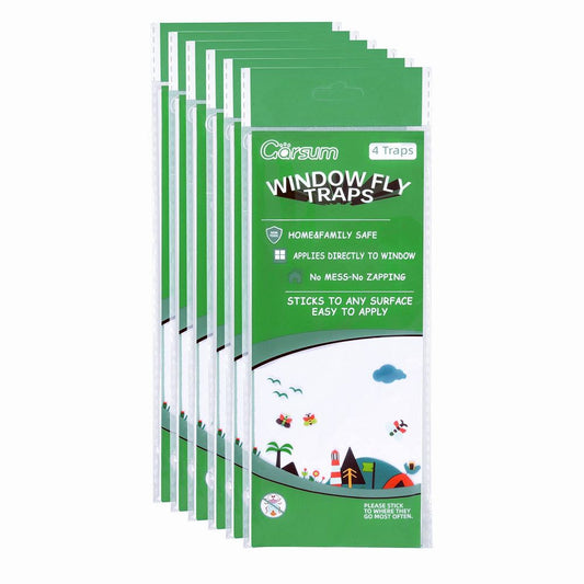 Fly Paper Sticky Strips-4 pack