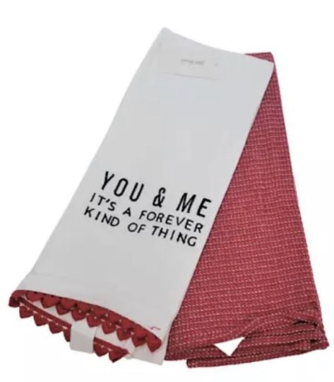 2Pc Towels "You & Me IT'S A FOR-dish towel : 22x12