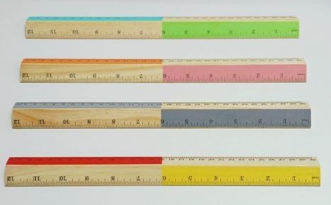 UP&UP Wood rulers-ruler : 12"