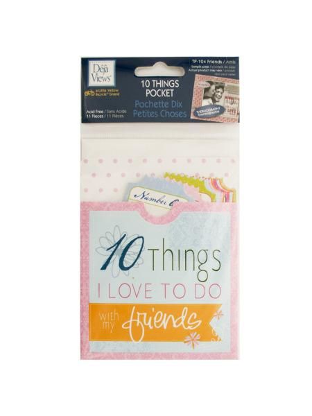 10 Things Friends Journaling Po