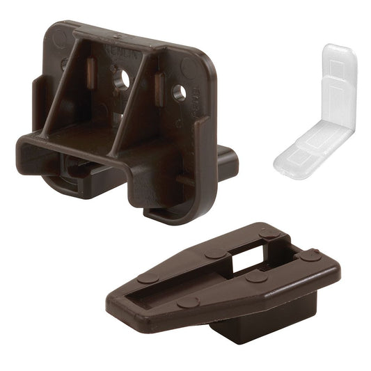 Dark Brown Drawer Track Guide a