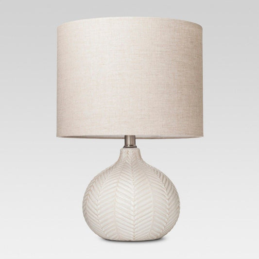 Herringbone Ceramic Table Lamp