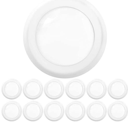 Paquete de 12 luces LED Sunco de 5/6” - Paquete de 12