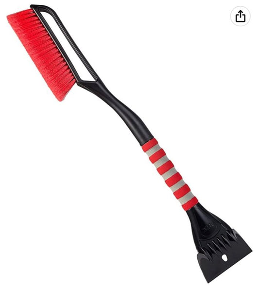 FOVAL 27" Snow Brush With Wider-Red
