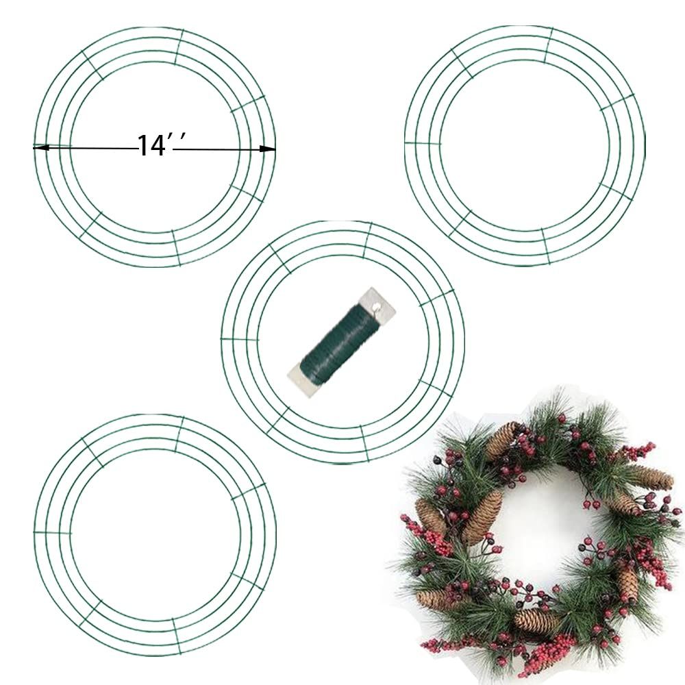 14" Round Wire Wreath Frames G