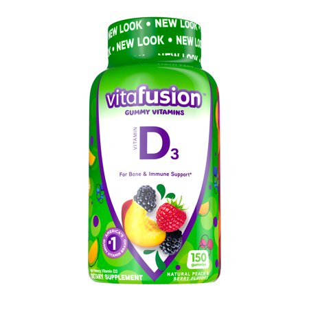 Vitaminas gomosas Vitafusion Vitamina D3 - 150 unidades |