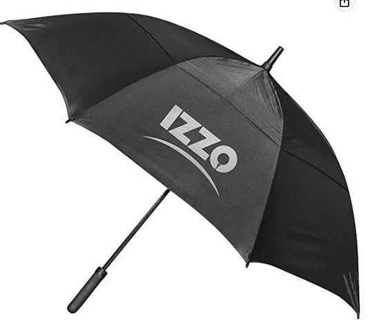 Izzo Golf 56'' Golf Umbrella-Black : 56"