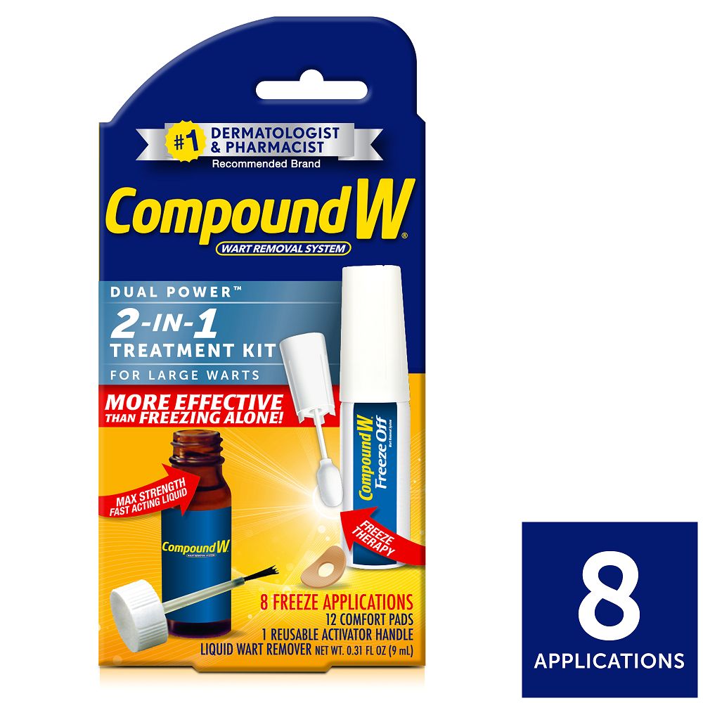 Compound W 2-in-1 Treatment Kit