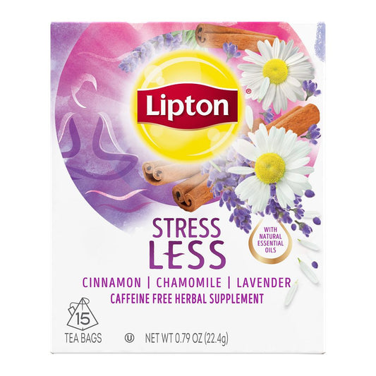 Lipton Stress Less Herbal Suppl