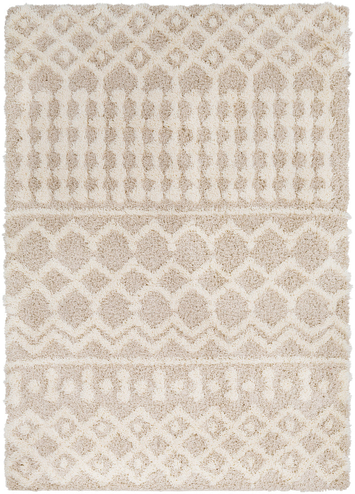 2'7"x5' Pinnacle Shag Global Rug Cream - Artistic Weavers