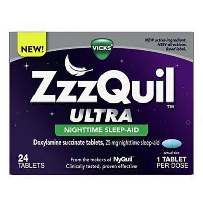 Vicks ZzzQuil Ultra Nighttime S-24 tabs