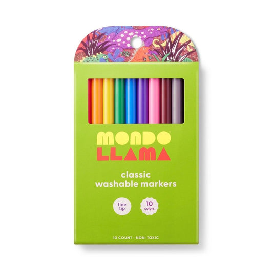 10ct Washable Markers Fine Tip-10ct
