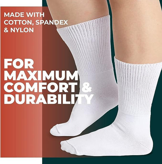 Extra Wide Socks for Swollen F