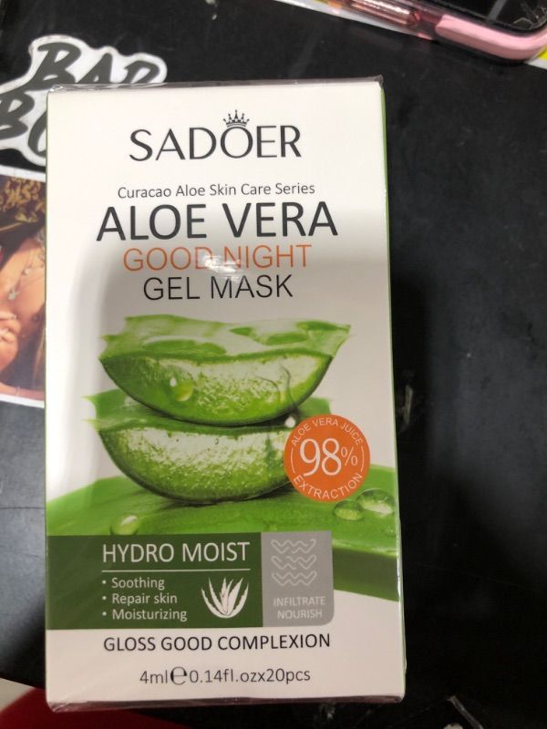 Mascarilla Gel Buenas Noches Aloe Vera-20 ud