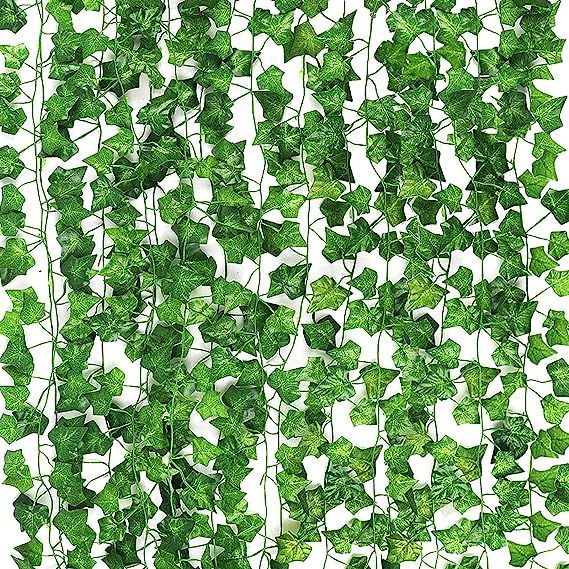 7' Fake Ivy Leaves Artificial G