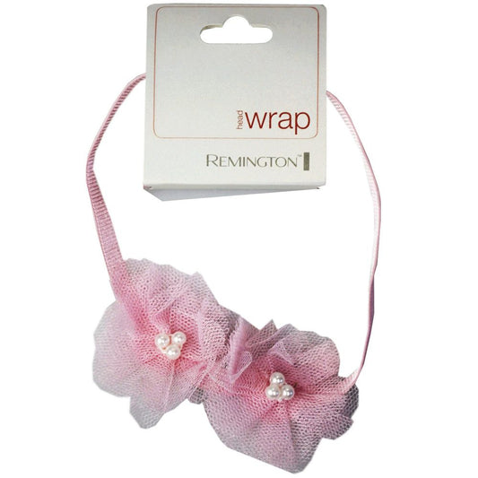 2 Count Flower Tulle Head Wrap