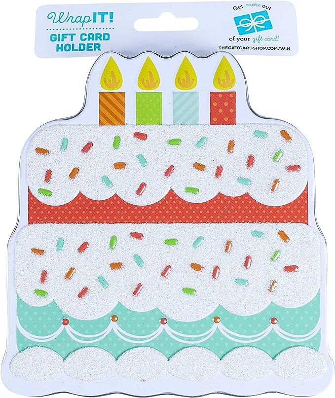 Wrap IT Tarjeta Regalo con Forma de Pastel H