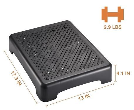 Mobility Step Stool, Indoor/Out-420lb Cap