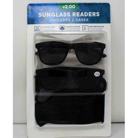 Lectores de gafas de sol surtidos, paquete de 2: varios