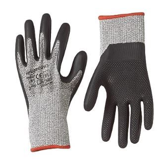 13 gauge HPPE shell, ECO-latex-gloves : 9 Large