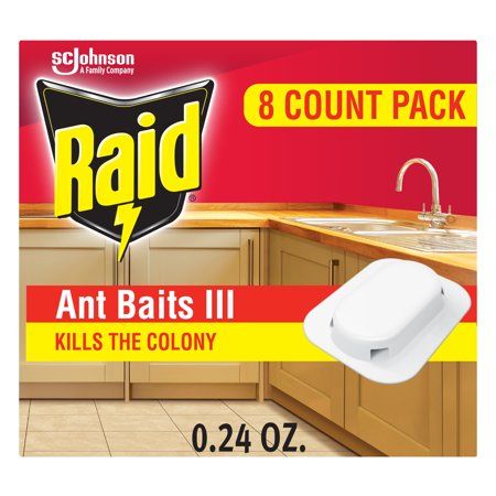 Raid Ant Baits III 0.24 Oz (8 C-8pk