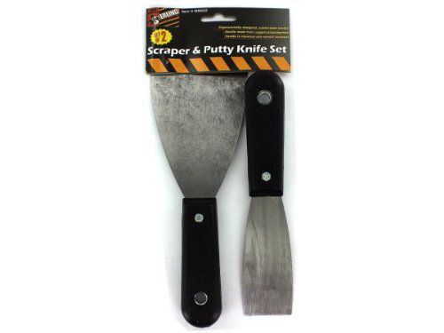 Scraper & Putty Knife Set-2pk