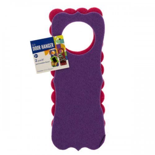 Craft Felt Door Hanger Set-2pc