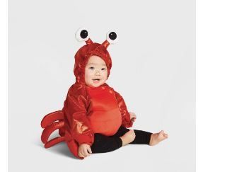 Lobster Pullover Costume for In-Halloween : 6/12monyhs