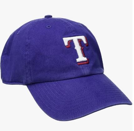 Texas Rangers Clean Up Adjustab-Baseball Cap : OS