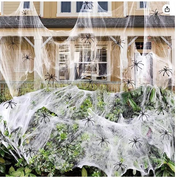 900sqft Spider Webs Halloween-Halloween : 900sqft30spi