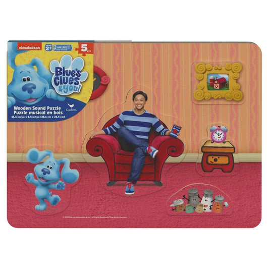 Blues Clues Chunky Wood Sound P