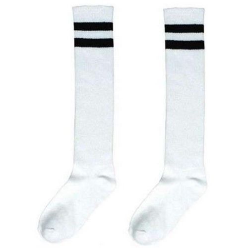 Knee High Socks with Black Str