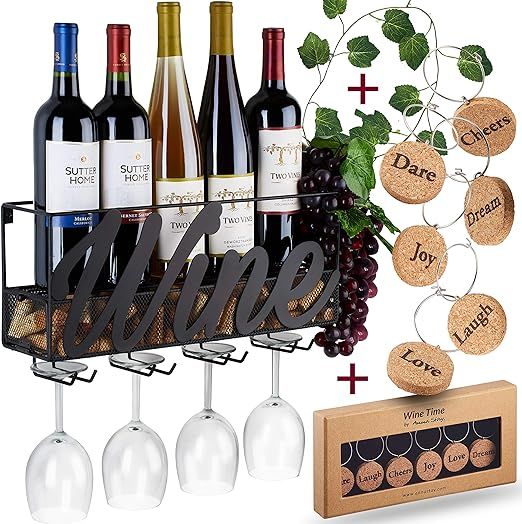 Wall Mounted Wine Rack