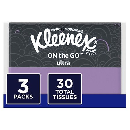 Kleenex Wallet on the Go Facia-3pc