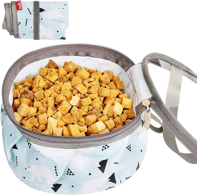 Food Bowls with Zipper Cover