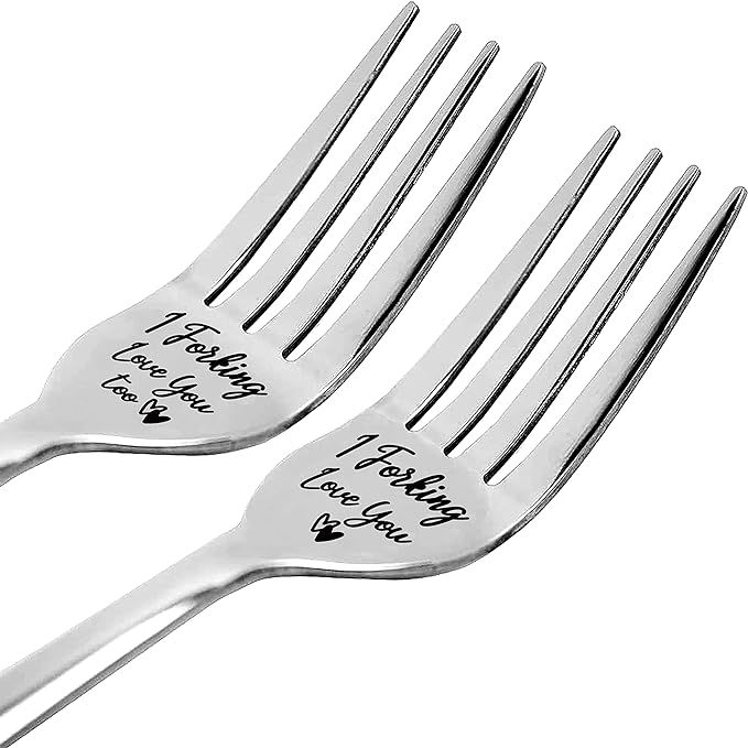 I Forking Love You, 2 Pc Fork