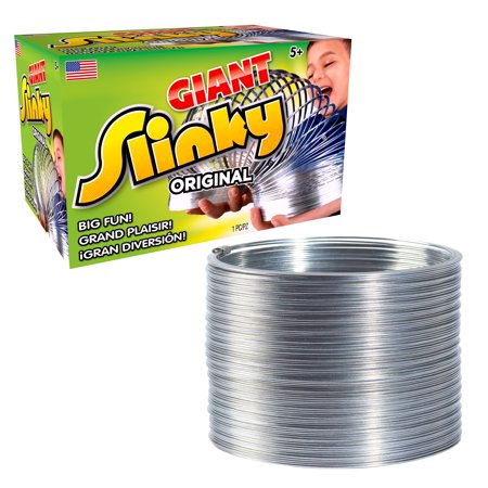 The Original Giant Slinky Walking Spring Toy Metal Slinky Toys for 3 Year Old Girls and Boys Party Favors Fidget Toys Kids Toys for Ages 5 up Ea