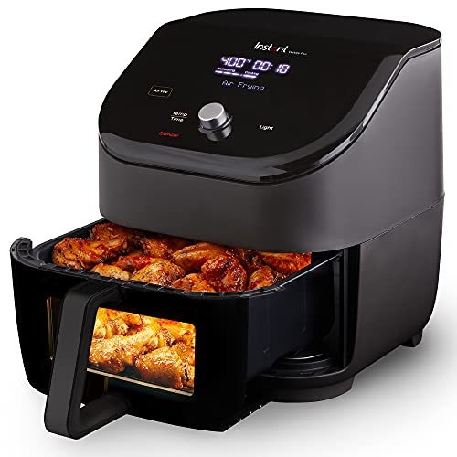 Instant Vortex Plus 6 Qt. Black Air Fryer with ClearCook