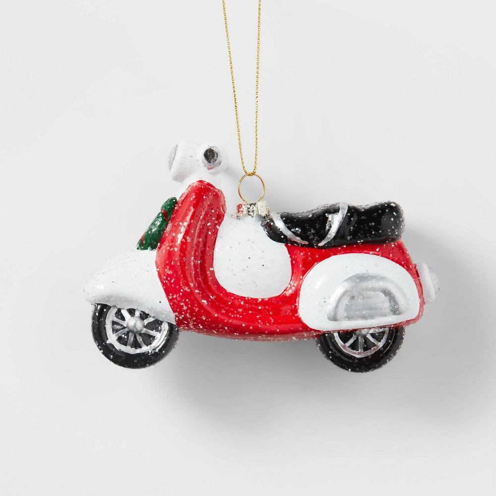 Glitter Scooter Christmas Tree Ornament - Wondershop™