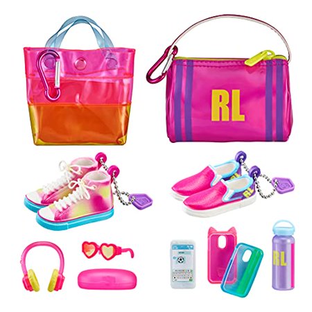 Real Littles - Collectible Micro Sneaker & Handbag with Surprises! - Bundle Exclusive